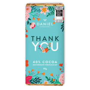 Thank You Flower Chocolate Bar, 85g