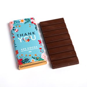 Daniel Chocolates_Thank You Flower Chocolate Bar Milk, 85g
