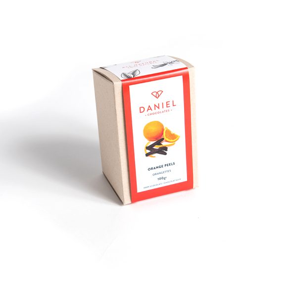 Daniel Chocolates_Chocolate-Covered Orange Peel Box, 100g
