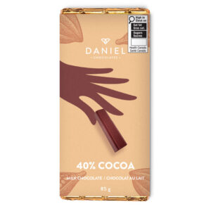 40% Cocoa Milk Chocolate Bar, 85g