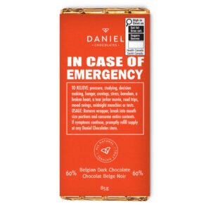 In Case of Emergency Chocolate Bar, 85g