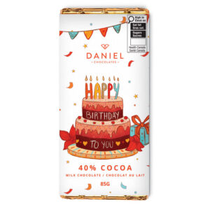 Happy Birthday Chocolate Bar, 85g