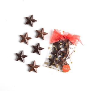 Milk and Dark Chocolate Stars, 6pc