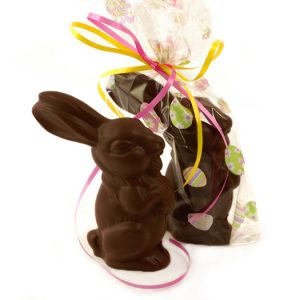 Daniel Chocolates Pam Pam, Chocolate Bunny, 15cm 190g dark