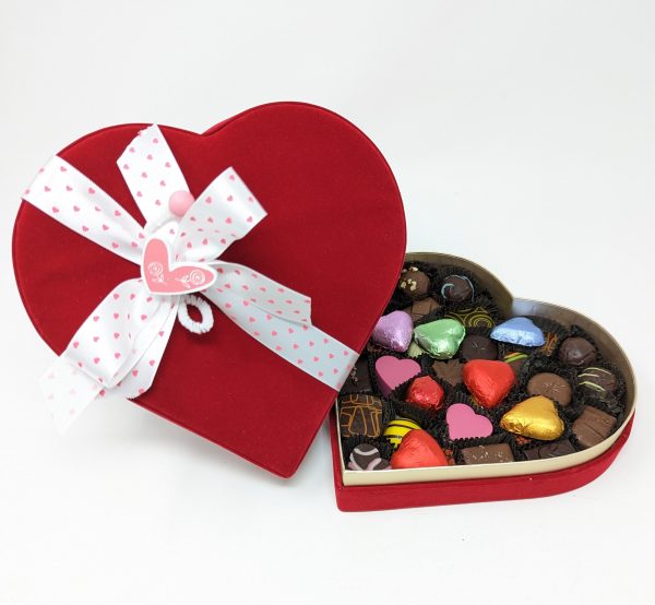Daniel chocolates-A luxurious velvet gift box filled with 36 Daniel’s favourite selection.