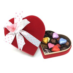 Daniel chocolates-A luxurious velvet gift box filled with 18 Daniel’s favourite selection.