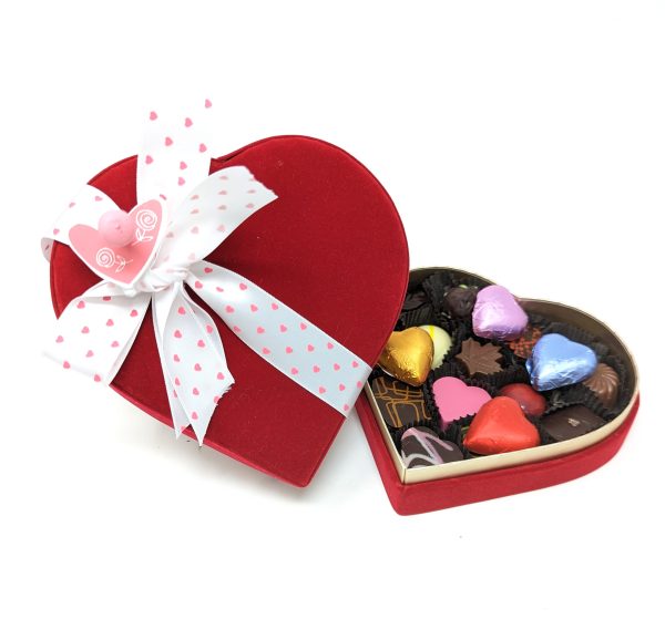 Daniel chocolates-A luxurious velvet gift box filled with 18 Daniel’s favourite selection.
