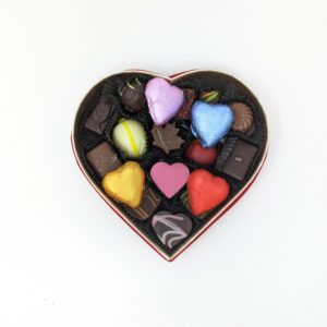 Daniel chocolates-A luxurious velvet gift box filled with 18 Daniel’s favourite selection.