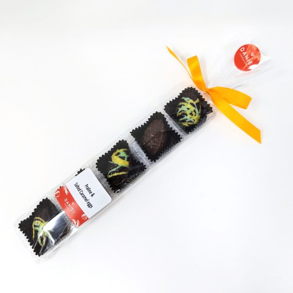 Daniel Chocolates Tray 5 Praline. & salted caramel eggs
