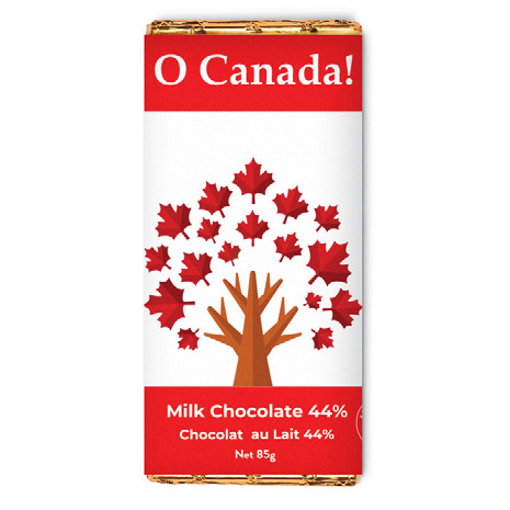 Daniel Chocolates Oh Canada-2023 Multi maple leaves 85g