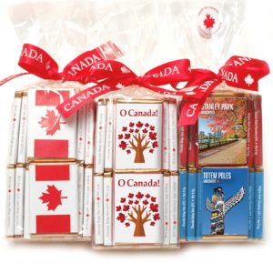 Daniel Chocolates Oh Canada-2023 Bag of 24 Assorted 9g
