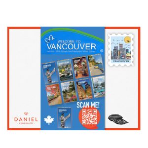 Daniel Chocolates Oh Canada-2023 Iconic Vancouver Box of 16pcs 9g