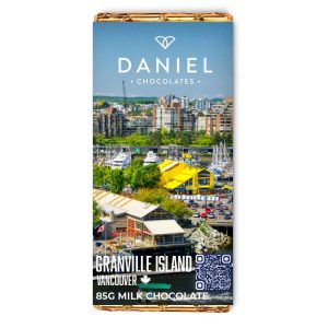 Daniel Chocolates Oh Canada-2023 Vancouver sceneries 85g Granville Island square