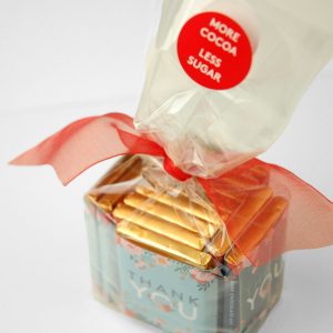 Alternative view of Thank You Mini Chocolate Bars, 12pc