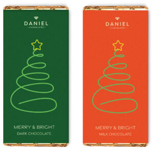 Merry & Bright Chocolate Bar, 85g