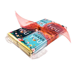 Alternative view of Thank You Mini Chocolate Bars, 8pc