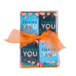 Alternative view of Package of Festive Mini Chocolate Bars