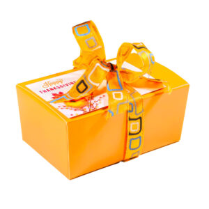 Alternative view of Seasonal Orange Box - 12 assorted chocolates