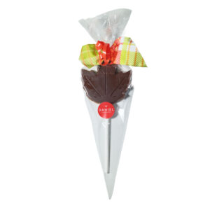 Festive Maple Leaf Lollipop